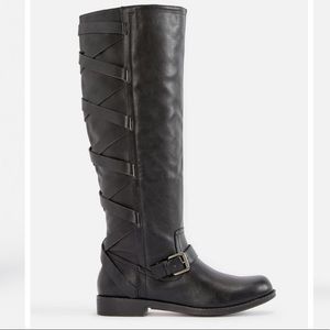 JustFab Corset Riding Boots